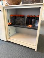 Metalen kasten met schuifdeuren, Archief en Opbergen, Ophalen, Gebruikt, Kast