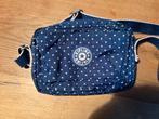 Kipling crossover schoudertas blauw met stippen, Ophalen of Verzenden, Zo goed als nieuw, Blauw, Kipling