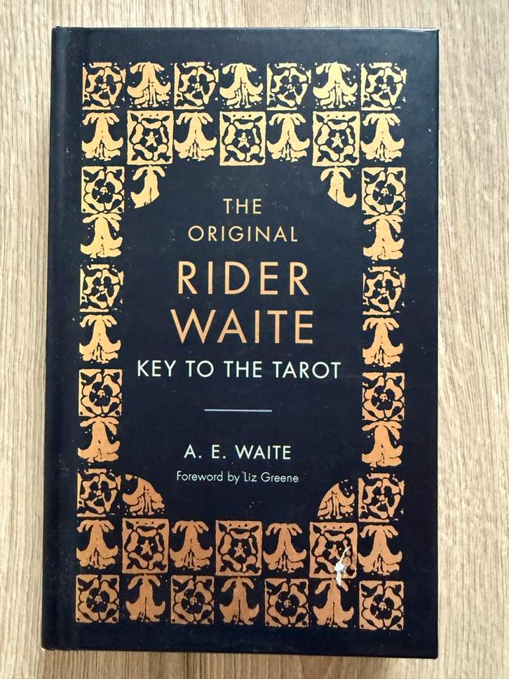 Rider Waite Tarot - Sleutel tot de Tarot, Boeken, Esoterie en Spiritualiteit, Zo goed als nieuw, Instructieboek, Tarot of Kaarten leggen