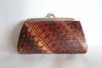 Knip Portemonnee Slangenleer, Ophalen of Verzenden, Gebruikt, Leer