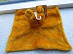 Knuffeldoek oranje velours beer /konijn van Etos nieuwstaat, Ophalen of Verzenden, Nieuw, Konijn