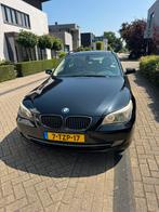 BMW 5-Serie 3.0 D 535 Touring AUT 2007 Zwart, Auto's, Automaat, Achterwielaandrijving, 2993 cc, Zwart
