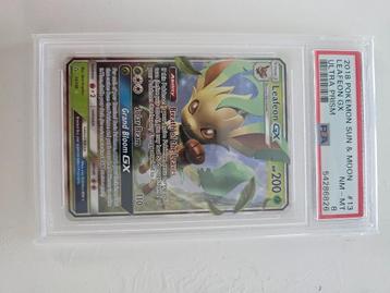 Pokemon - Leafeon PSA 8  beschikbaar voor biedingen