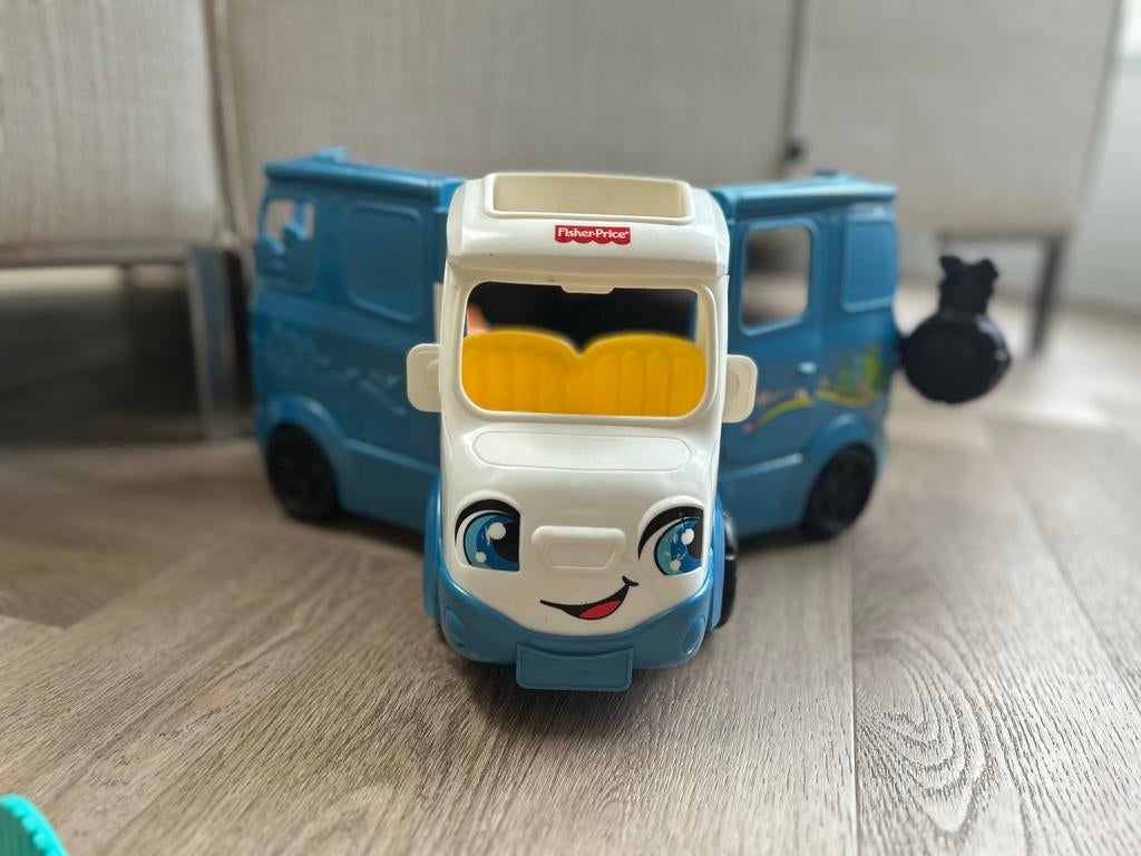 Fisher-Price Little People Camper, Ophalen, Zo goed als nieuw
