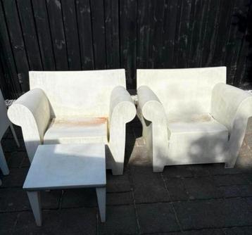 Bubble club 2x kartell driade stoel stoelen beschikbaar voor biedingen