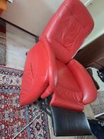 Relaxfauteuil leer 100% orde en schoon, Huis en Inrichting, Fauteuils, Ophalen of Verzenden, Zo goed als nieuw, Leer, 50 tot 75 cm
