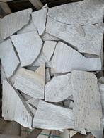 Brasil white flagstones, Nieuw, Ophalen of Verzenden, Terrastegels, Natuursteen