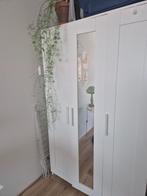 Ikea BRIMNES kledingkast met spiegel, Ophalen, 100 tot 150 cm, 150 tot 200 cm, 50 tot 75 cm