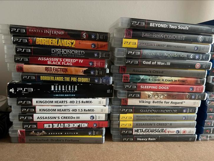 Playstation 3 games lot, Spelcomputers en Games, Games | Sony PlayStation 3, Zo goed als nieuw, Avontuur en Actie, 1 speler, Vanaf 18 jaar