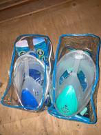 2x snorkelmasker, Ophalen of Verzenden, Zo goed als nieuw, Snorkelmasker