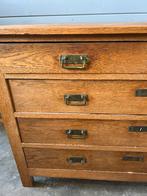 Een ladekast met messing beslag, Huis en Inrichting, Kasten | Ladekasten, Ophalen, Zo goed als nieuw, 50 tot 100 cm, Minder dan 100 cm