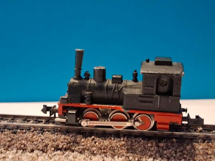 Stoomlocje n spoor, Hobby en Vrije tijd, Modeltreinen | N-Spoor, Gebruikt, Locomotief, Gelijkstroom, Overige merken, Analoog, Ophalen of Verzenden
