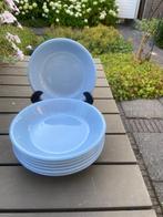 Grindley Petal Ware schaaltjes (7) lichtblauw, Antiek en Kunst, Antiek | Servies los, Ophalen of Verzenden