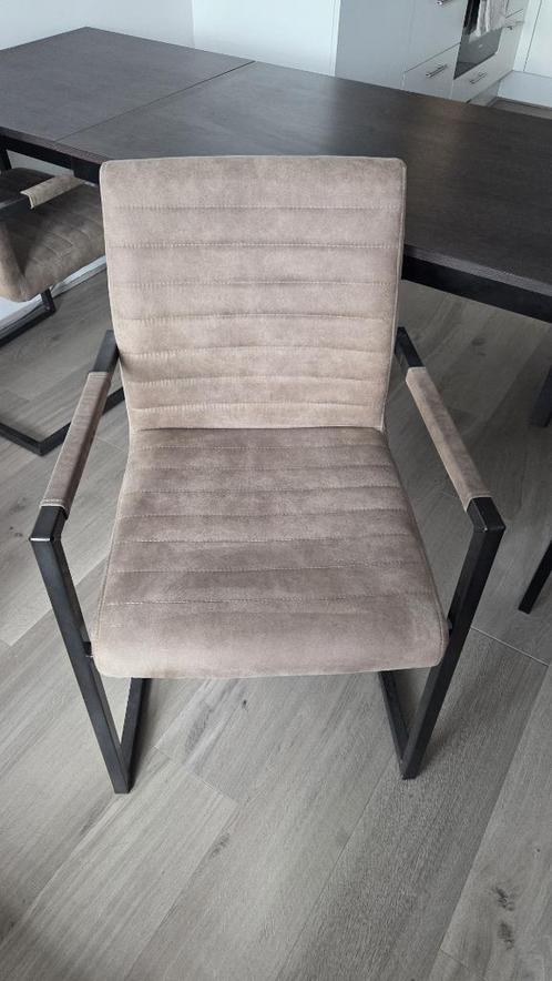 GAMMA industriele eetstoelen, Huis en Inrichting, Stoelen, Zo goed als nieuw, Twee, Grijs, Ophalen
