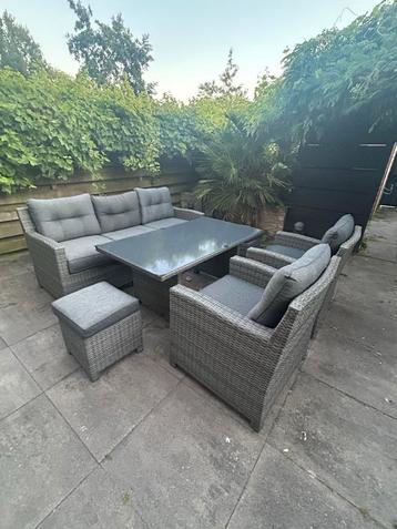 Luxe Wicker Loungeset - 5-7 Zitplaatsen beschikbaar voor biedingen