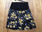 Bloemenrok - Maat L, Kleding | Dames, Rokken, Zwart, Maat 42/44 (L), Ophalen of Verzenden, Zo goed als nieuw