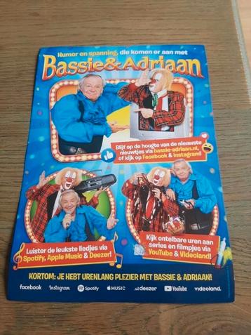 Bassie en Adriaan flyer. beschikbaar voor biedingen