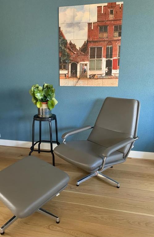 Gelderland 400 fauteuil inclusief voetenbank, Huis en Inrichting, Fauteuils, Zo goed als nieuw, Verzenden