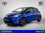 Toyota Yaris 1.5 Hybrid Bi-Tone | LM velgen | Dealer onderho, 12 maanden, Gebruikt, 4 cilinders, Blauw
