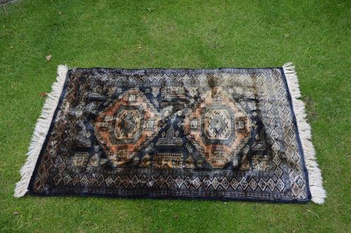 origineel vintage Perzisch tapijt / tafelkleed / vloerkleed, Huis en Inrichting, Stoffering | Tapijten en Kleden, Gebruikt, 50 tot 100 cm
