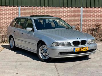 BMW 5-Serie 2.2 I 520 Touring AUT 2003 Grijs beschikbaar voor biedingen