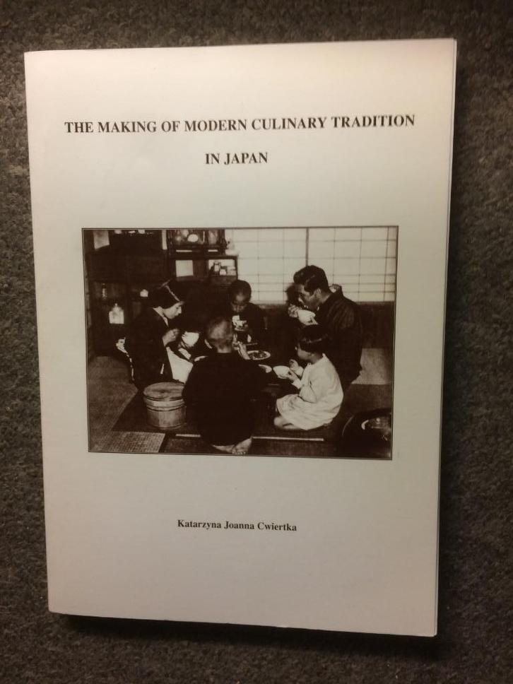 The making of modern culinary tradition in Japan ; Cwiertka, Boeken, Wetenschap, Zo goed als nieuw, Sociale wetenschap, Ophalen of Verzenden