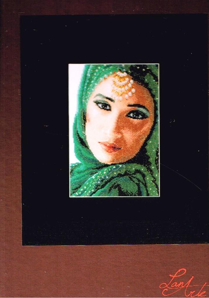 Cado aanbieding lanarte borduurpakket oosterse schoonheid, Hobby en Vrije tijd, Borduren en Borduurmachines, Nieuw, Borduurpakket