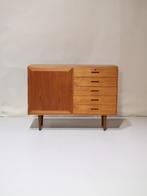 Dressoir ladekast Kai Winding teak Deens vintage, Ophalen, 100 tot 150 cm, -, Teakhout