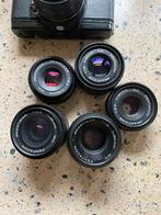 Pentacon Prakticar 2.8/28, 2.4/50 (pancake) en 1.8/50 (PB), Ophalen of Verzenden