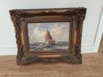 Schilderij Zeilboten op Zee, Ophalen of Verzenden