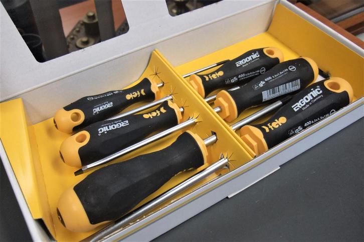 Schroevendraaierset Felo Ergonic, Hobby en Vrije tijd, Knutselen, Nieuw, Gereedschap of Toebehoren, Ophalen