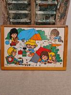 Houten Puzzel met 40 Stukjes, 2 tot 4 jaar, Gebruikt, 10 tot 50 stukjes, Ophalen of Verzenden