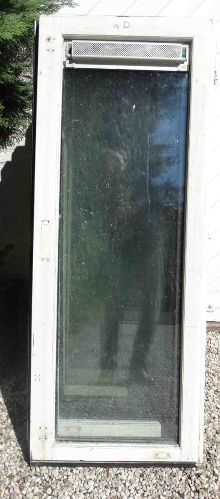 4x raam, grenen hout, HR++ dubbelglas, met isolerend DUCO lu, Doe-het-zelf en Verbouw, Glas en Ramen, Gebruikt, Gevelraam of Ruit