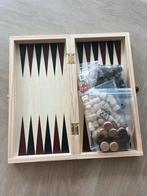 3-in-1 Spelletjesdoos: Schaak, Backgammon, Dammen, Een of twee spelers, Ophalen of Verzenden, Zo goed als nieuw, Reisspel