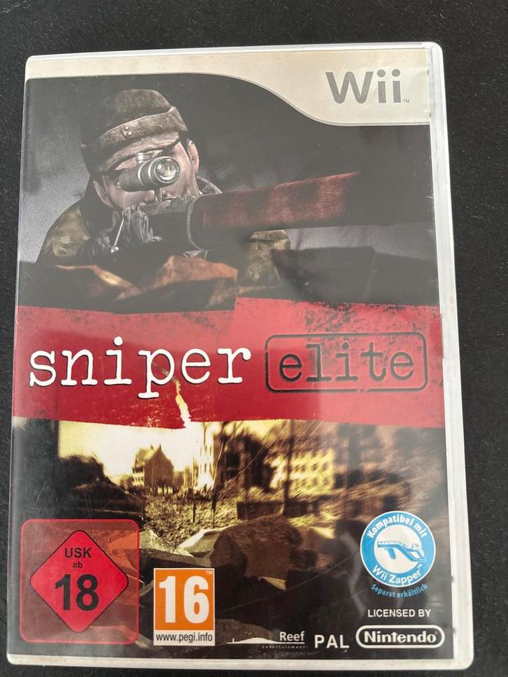 Sniper Elite Wii - Actie Game, Spelcomputers en Games, Games | Nintendo Wii, Gebruikt, Shooter, 1 speler, Vanaf 16 jaar, Ophalen of Verzenden