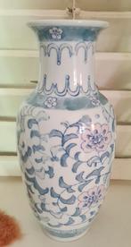 Chinese vintage vaas keramiek flowers, Antiek en Kunst, Antiek | Vazen, Ophalen