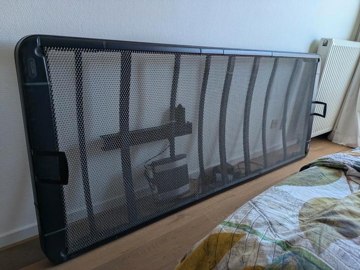 Elektrische spiraalbodem Auping 220, Huis en Inrichting, Slaapkamer | Matrassen en Bedbodems, Gebruikt, 90 cm, Eenpersoons, Ophalen