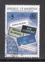Mauritius met een partij teksten 1993, Postzegels en Munten, Postzegels | Afrika, Verzenden, Overige landen, Gestempeld