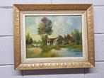 Polderlandschap, Antiek en Kunst, Kunst | Schilderijen | Klassiek, Ophalen of Verzenden