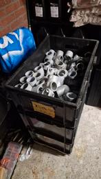 Veel soorten Steigerbuis koppelingen bochten voetplaat etc, Doe-het-zelf en Verbouw, Ophalen of Verzenden, Zo goed als nieuw, Overige typen