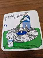 485 Sticker Hij Poets de Plaat  Hago de Schoonmakers v. Ned., Ophalen of Verzenden, Zo goed als nieuw, Overige typen