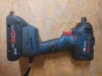 Bosch GDS 18V-200 C Slagschroevendraaier met Accu, Ophalen of Verzenden, Gebruikt
