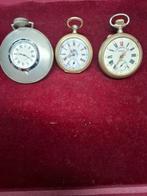 Collectie van 3 zakhorloges - lopen niet, Ophalen of Verzenden