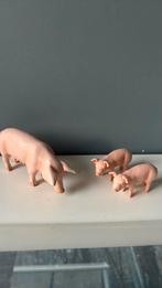 Schleich varkens, Ophalen of Verzenden, Gebruikt, Boerderijdier, Beeldje of Figuurtje