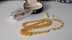 Baltische amber barnsteen tesbih ketting, Ophalen of Verzenden, Overige materialen, Ketting