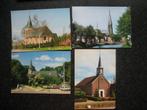 GRONINGEN 4 stuks kerken Grootformaat, Verzamelen, Ansichtkaarten | Nederland, Groningen, Ophalen of Verzenden