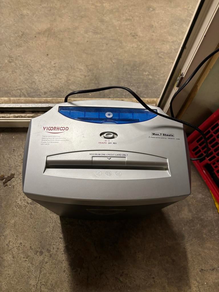 Papierversnipperaar, Ophalen of Verzenden, Zo goed als nieuw