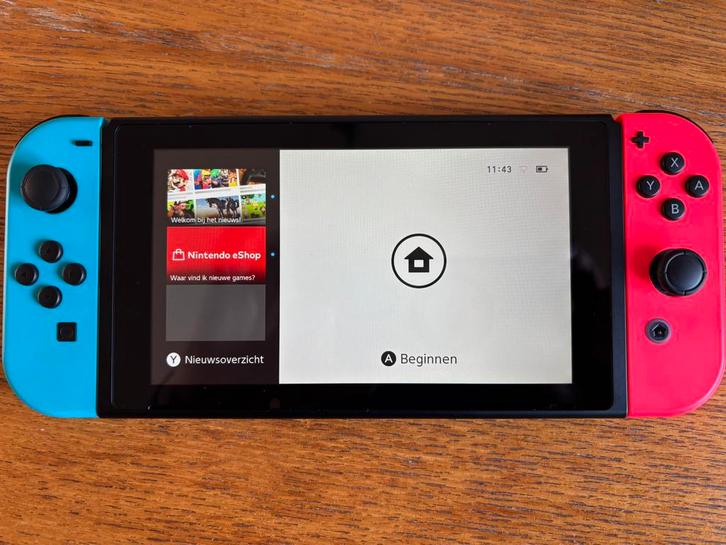 nintendo switch, Spelcomputers en Games, Spelcomputers | Nintendo Switch, Zo goed als nieuw, Ophalen of Verzenden
