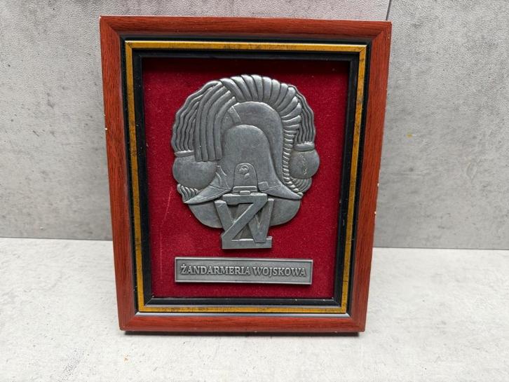 Pools lijstje - Poolse Militaire Politie - N3563, Verzamelen, Militaria | Algemeen, Landmacht, Embleem of Badge, Nederland, Ophalen of Verzenden