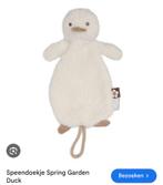 GEZOCHT: speendoekje spring garden duck jollein, Kinderen en Baby's, Speelgoed | Knuffels en Pluche, Ophalen, Nieuw, Eend